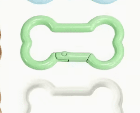 Craftinglove Hundeknochen-Karabiner