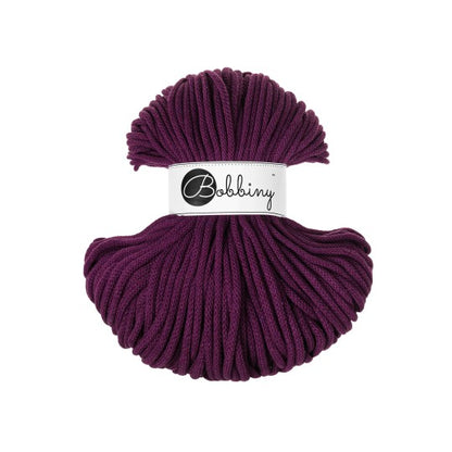 Braided Cord 5mm (100m) - Cotton - Bobbiny