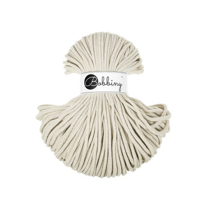 Braided Cord 5mm (100m) - Cotton - Bobbiny