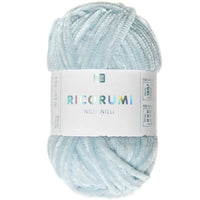 Ricorumi chenille yarn in light blue, 25g ball by Rico Design