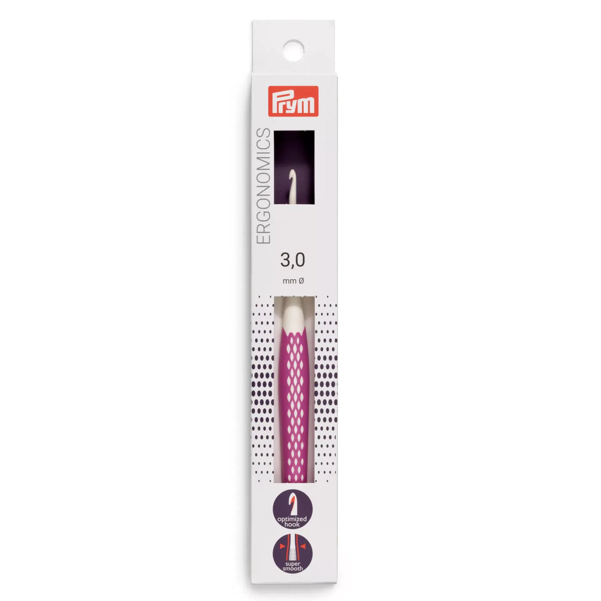 Crochet hook, 3mm by Prym