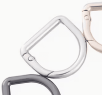 Craftinglove D-shaped carabiner clasp