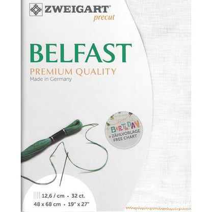 Belfast Leinen-Stickstoff in einem hellen Ton