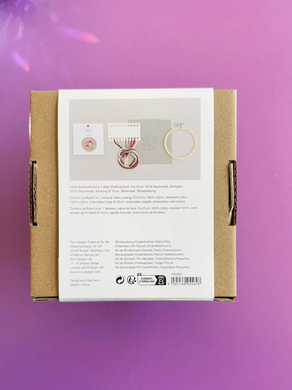 Vorgezeichnetes Stickset 'small Mushroom' von Rico Design