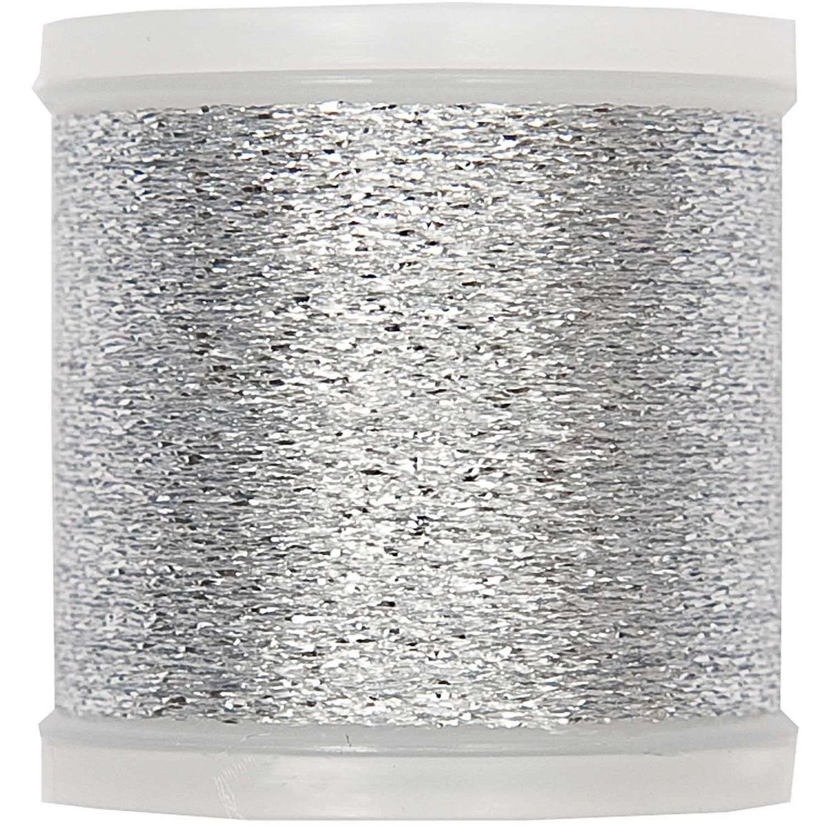 Metallic-Stickgarn in silver, 200m von Rico Design