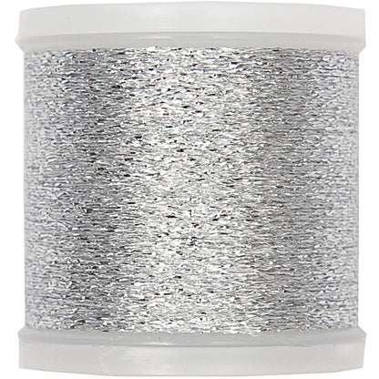 Metallic-Stickgarn in silver, 200m von Rico Design