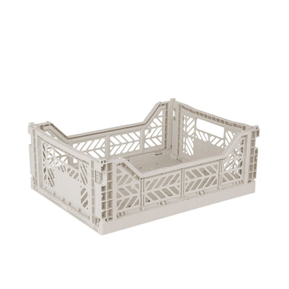 Faltkiste - Midi - 40 x 30 x 14.5cm - Recycelter Plastik - Aykasa