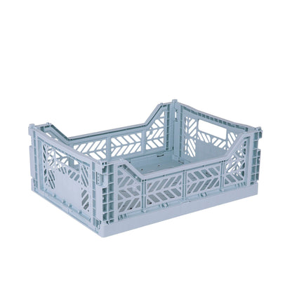 Faltkiste - Midi - 40 x 30 x 14.5cm - Recycelter Plastik - Aykasa