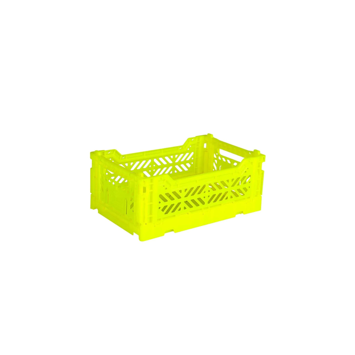 Aykasa Mini Faltkiste in Neon Yellow