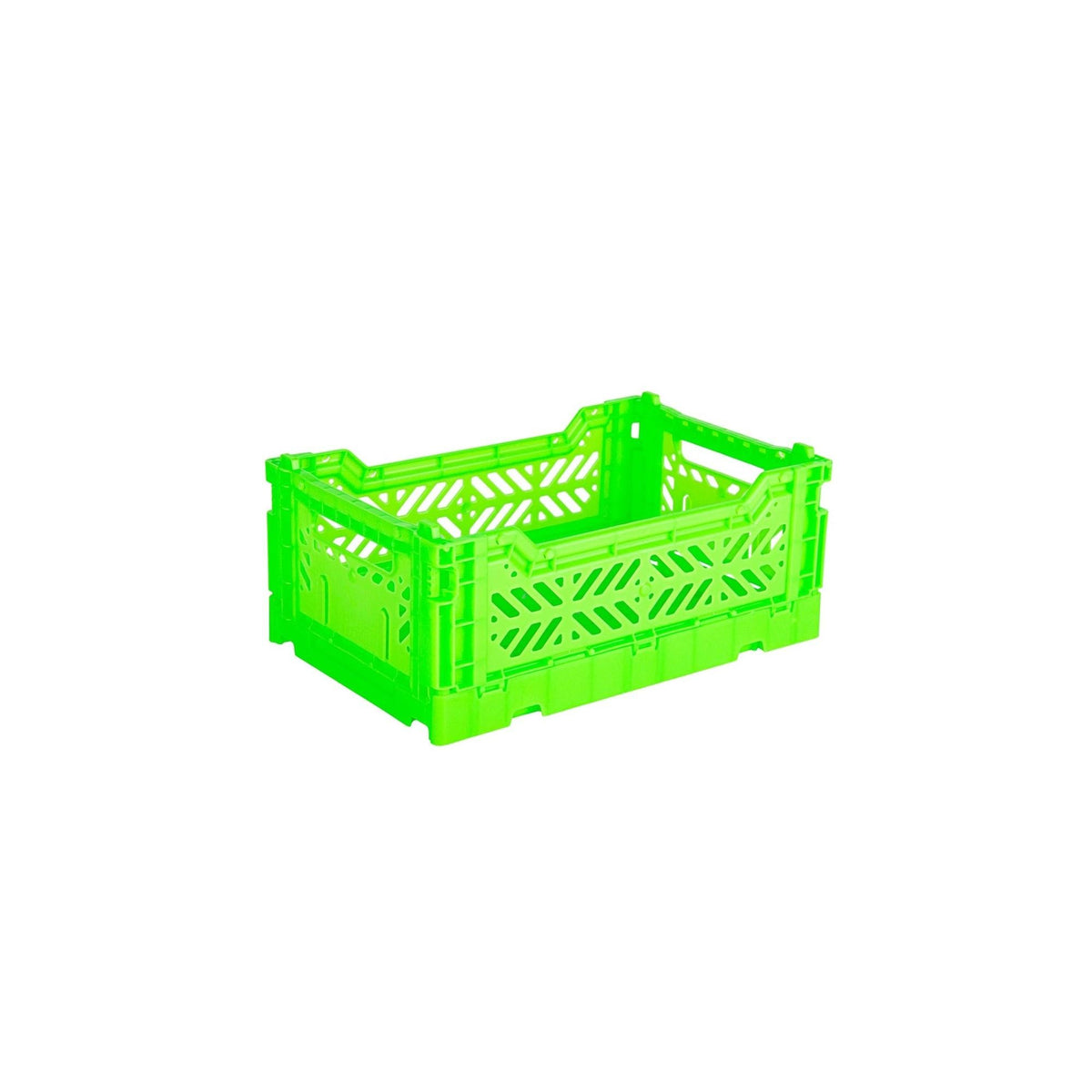 Aykasa Mini Faltkiste in Neon Green