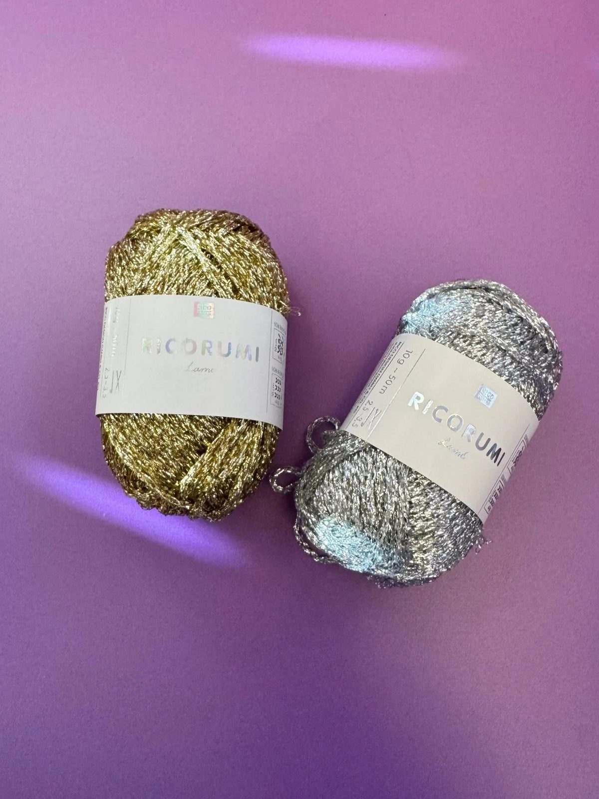 Ricorumi Lamé glitter yarn, 10g by Rico Design