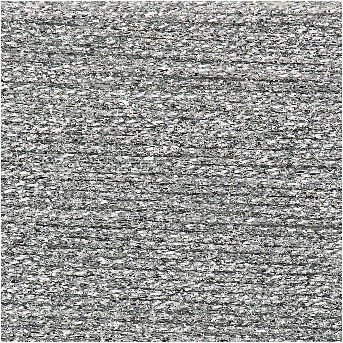 Ricorumi Lamé glitter yarn in silver, 10g by Rico Design