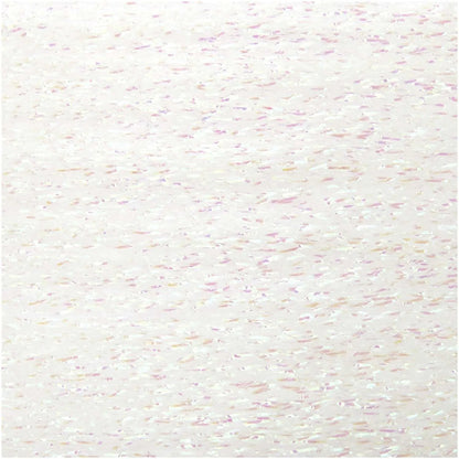 Ricorumi Lamé glitter yarn in iridescent white, 10g by Rico Design