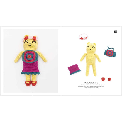 Ricorumi crochet book 'Dress me' in German by Rico Design