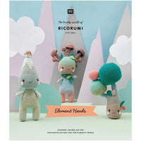 Ricorumi crochet book 'Four Elements' in German by Rico Design