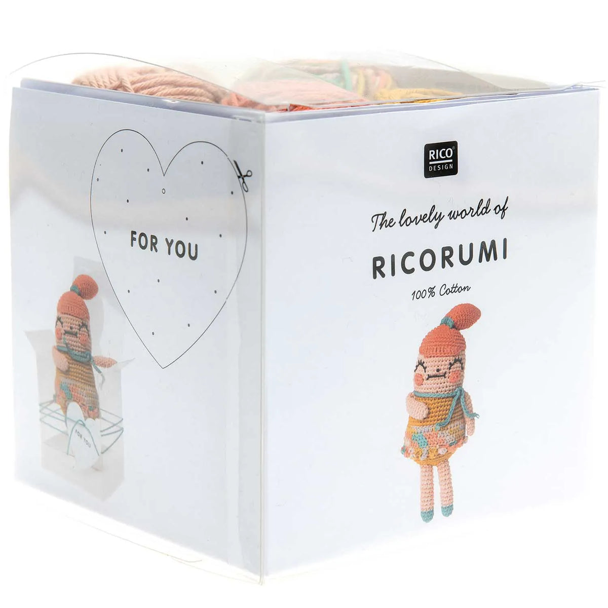 Ricorumi crochet kit for a Crazy Cute Family girl by Rico Design