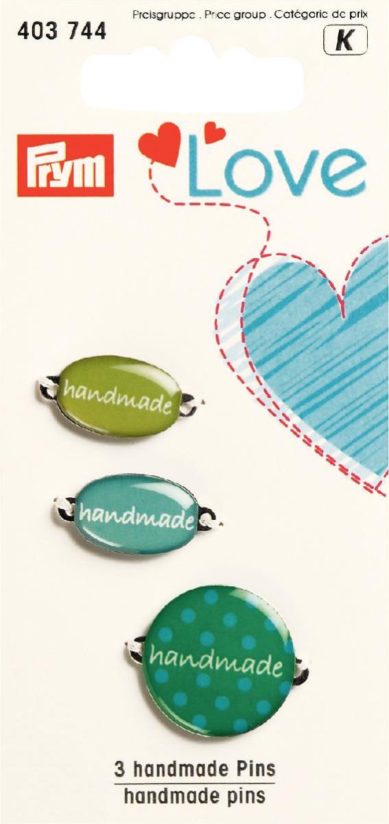 Handmade Label - green - Love - Prym