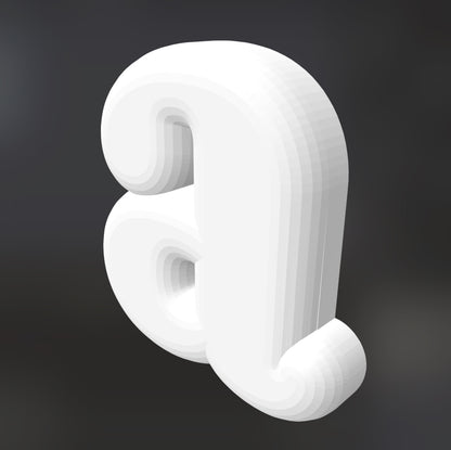 Buchstaben - STL File - Craftinglove
