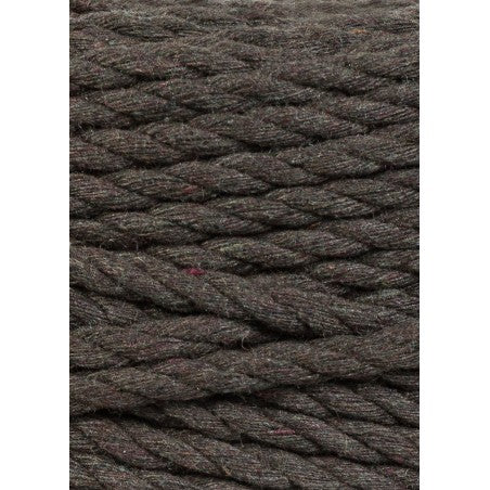Bobbiny 3-fach Makramee-Schnur, 5mm und 100m, in Espresso