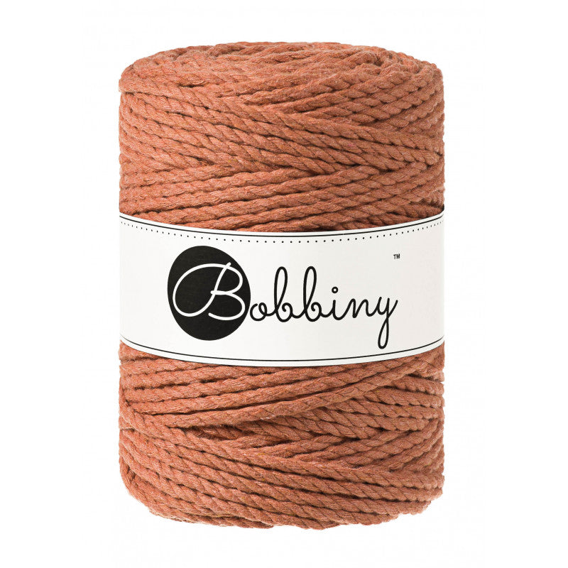 Makramee 3ply Schnur - 5mm - 100m - cotton - Bobbiny