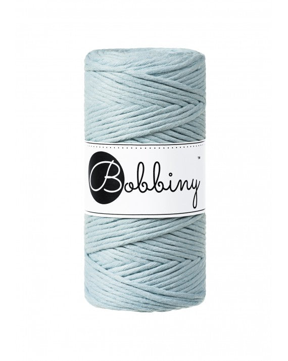 Bobbiny Makramee-Baumwollkordel, 3mm und 100m, in Misty