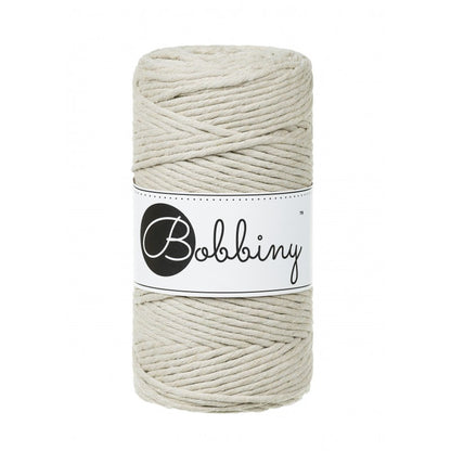 Makramee Garn - 3mm - 100m - Baumwolle - Bobbiny