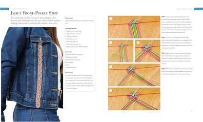 Macramé Couture – 17 Embellishment-Projekte - english - Gwenaël Petiot - Schiffer Publishing