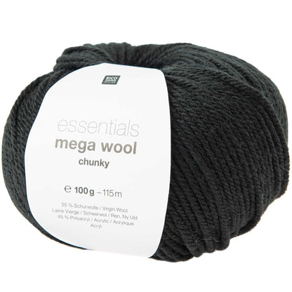 Wolle - 100g - Mega Chunky - Essentials Wool - Rico Design