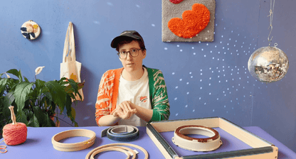 Online Punch-Needle-Workshop für Einsteiger*innen, Kursvorschau