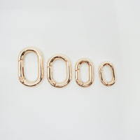 Oval Carabiner - gold