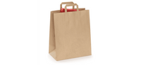 Schlichte Kraftpapiertüte für die Verpackung