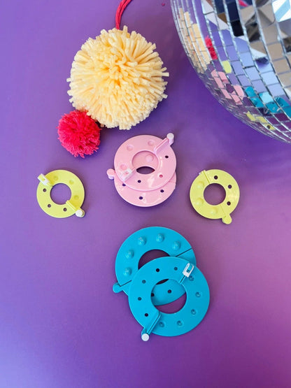Pompom maker set in four sizes by Rico Design