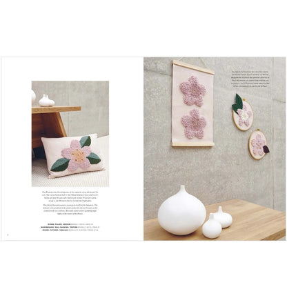 Wooden poster hanging rail by Rico Design
