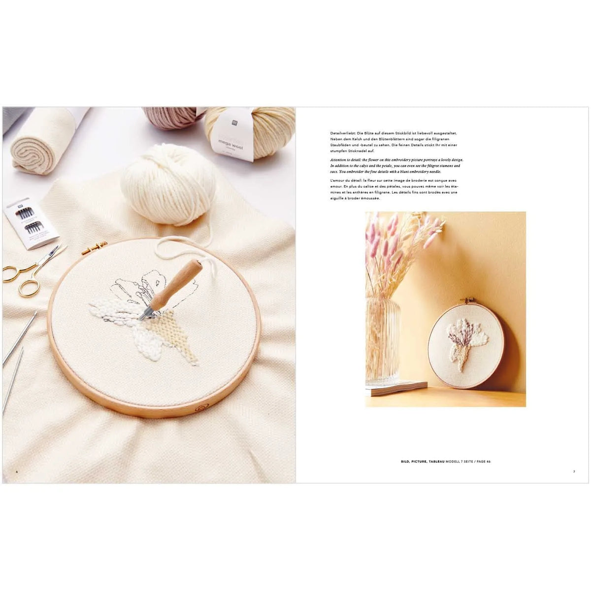 Rico Punch-Needle-Buch Nr. 4, Doppelseite