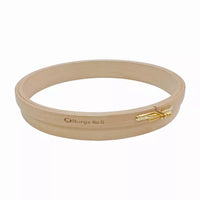 Nurge beech wood punch needle hoop with deep frame