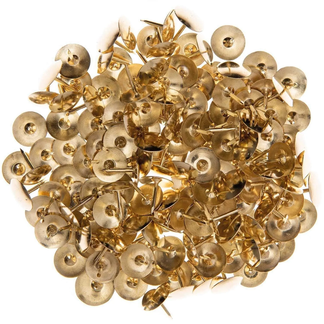 Rico thumbtacks for punch needle frames, silver, 150 pieces