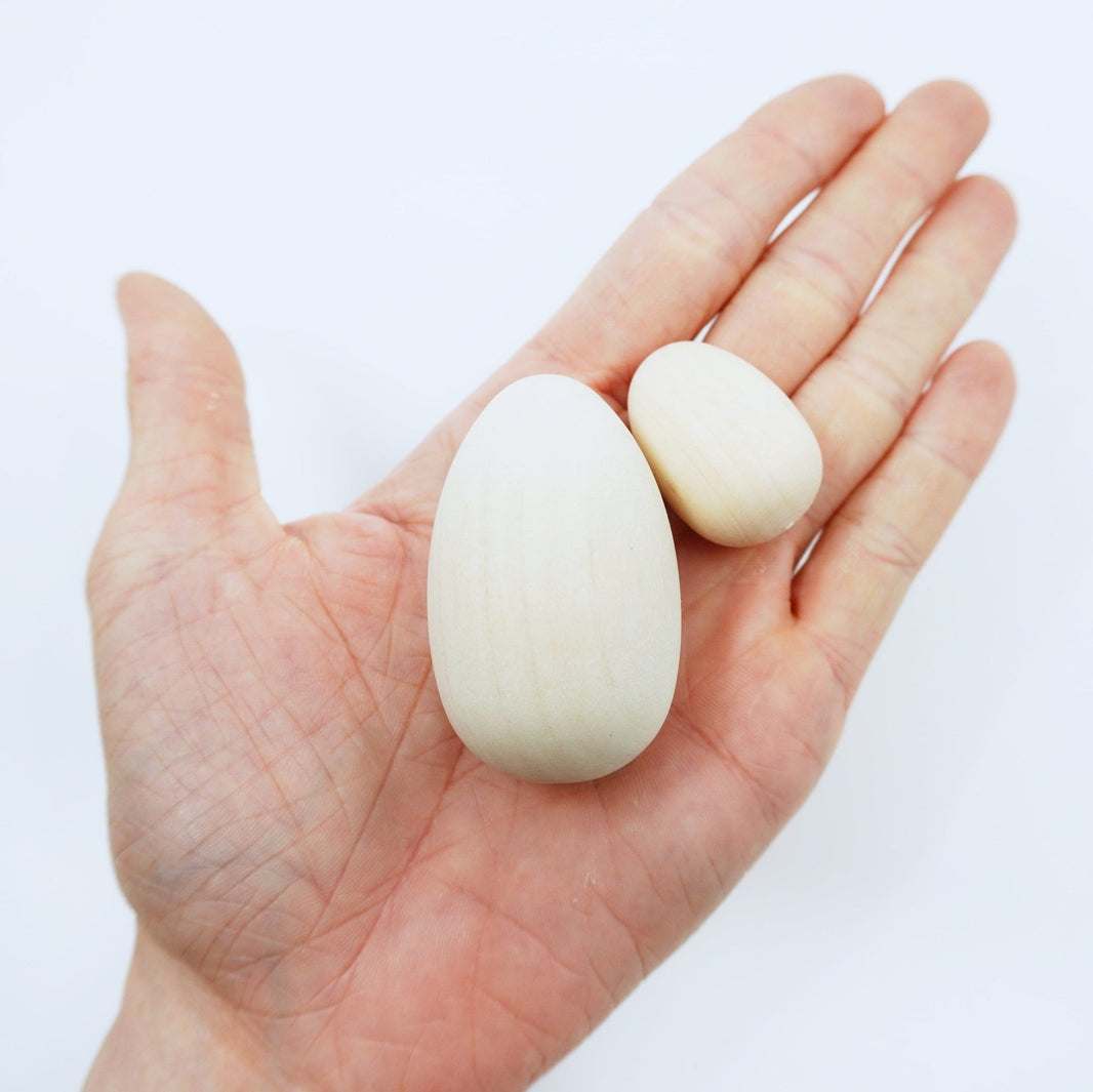 Wooden Egg - Craftinglove