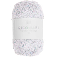 Ricorumi cotton yarn in rainbow, 25g by Rico Design