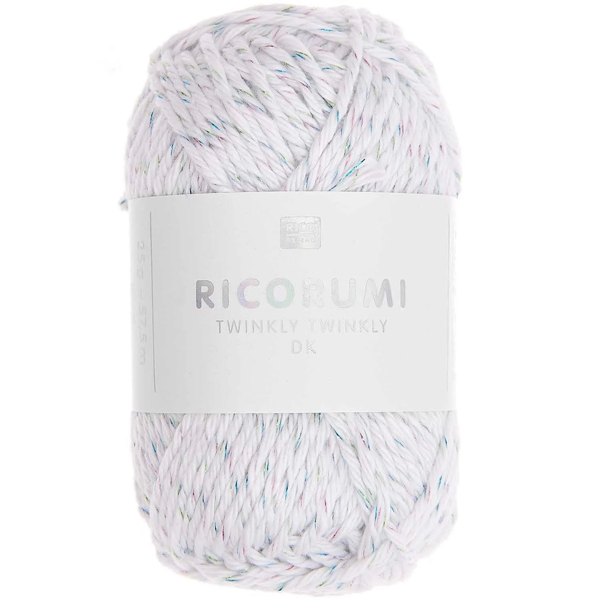 Ricorumi cotton yarn in rainbow, 25g by Rico Design