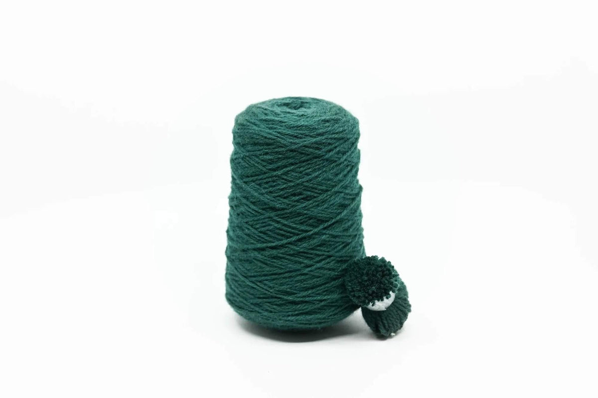 Rugwool NZ-Tuftinggarn, 500g-Kone in Emerald