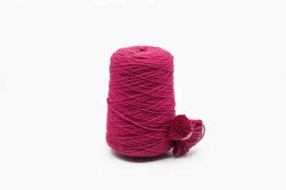 Rugwool NZ-Tuftinggarn, 500g-Kone in Magenta