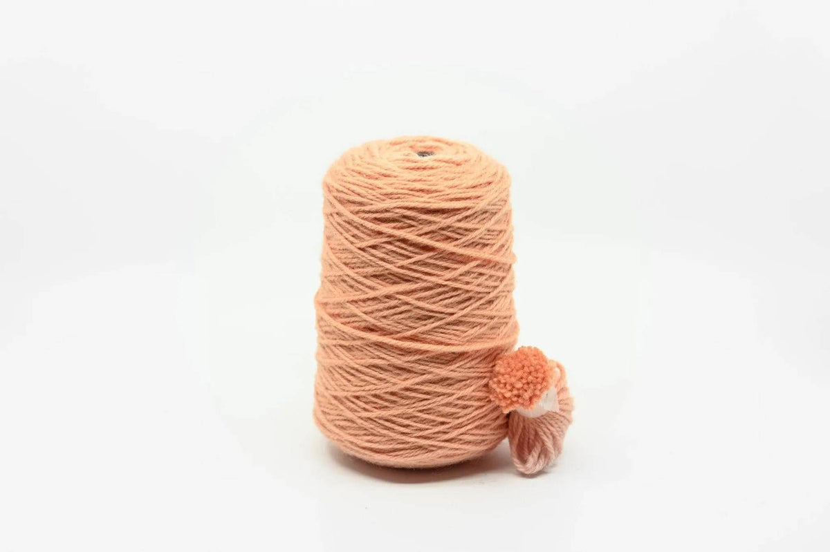 Rugwool NZ-Tuftinggarn, 500g-Kone in Melon