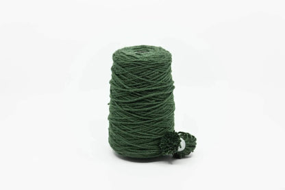 Rugwool NZ-Tuftinggarn, 500g-Kone in Olive