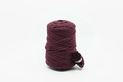 Rugwool NZ-Tuftinggarn, 500g-Kone in Plum