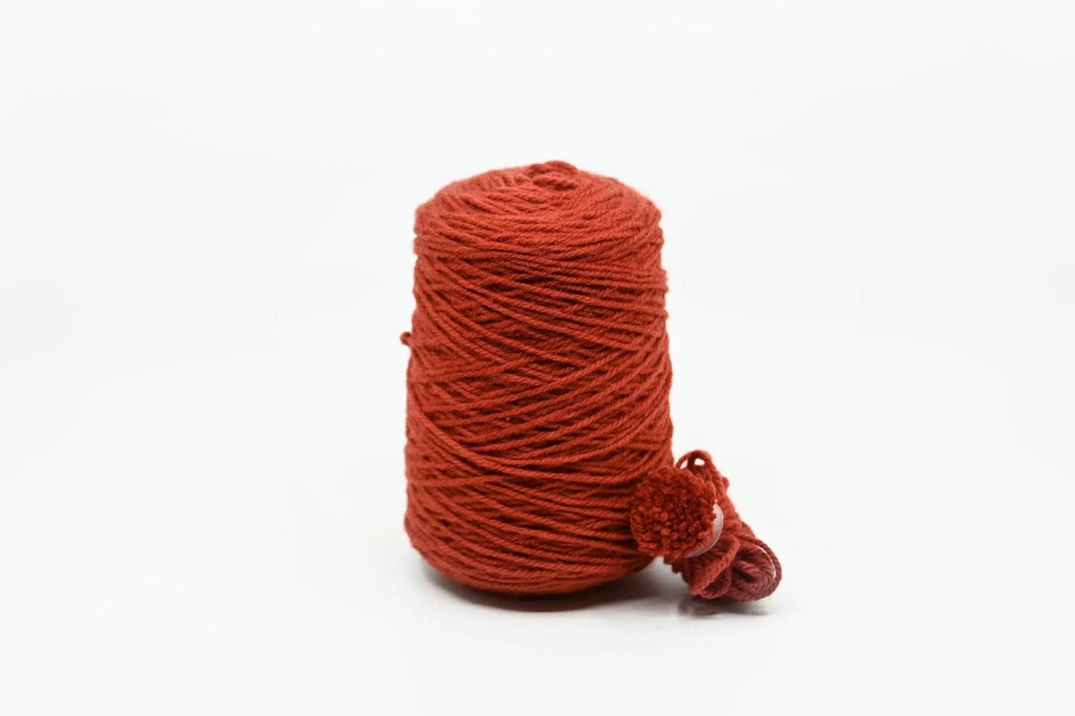 Rugwool NZ-Tuftinggarn, 500g-Kone in Tomato Sauce